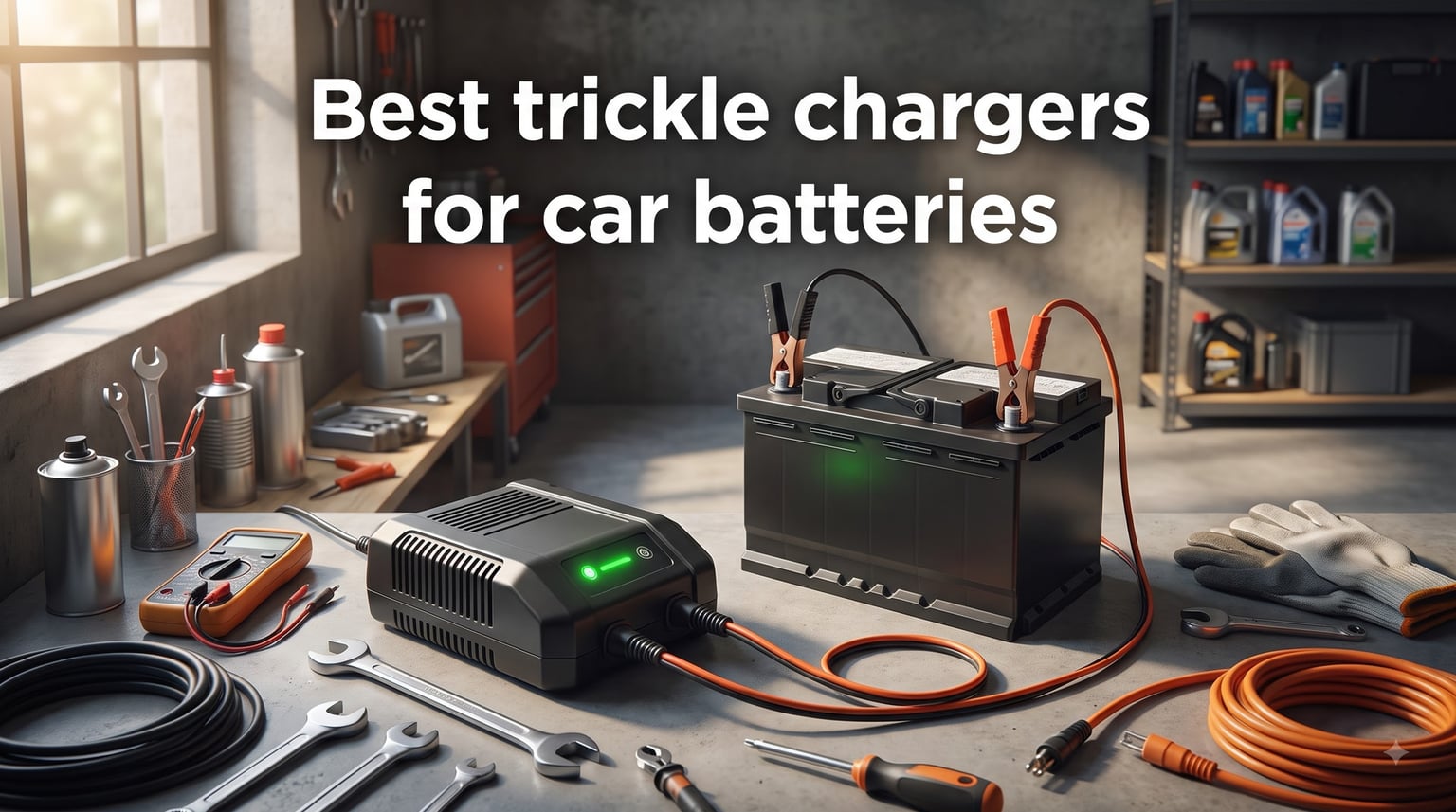 Best trickle chargers for car batteries
