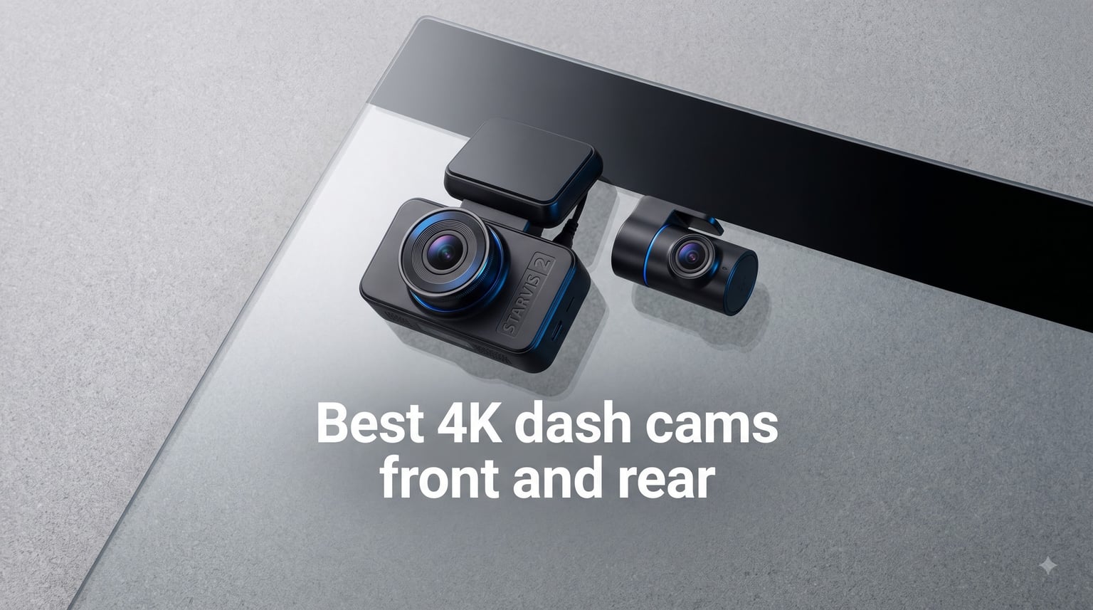 Best 4K dash cams front and rear