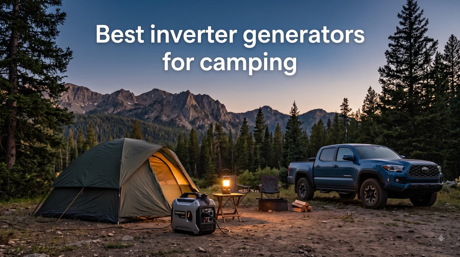 Best inverter generators for camping