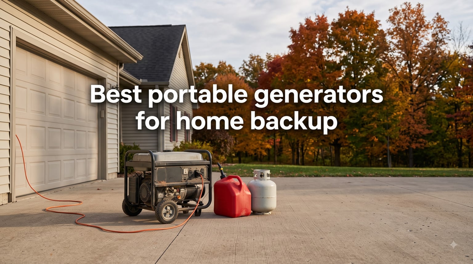 Best portable generators for home backup