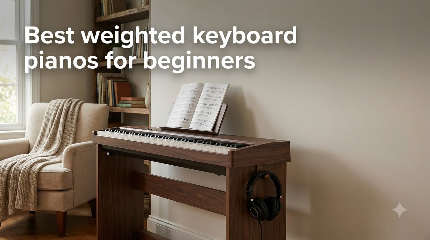 Best weighted keyboard pianos for beginners