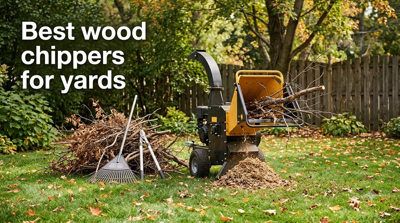 Best wood chippers for yards