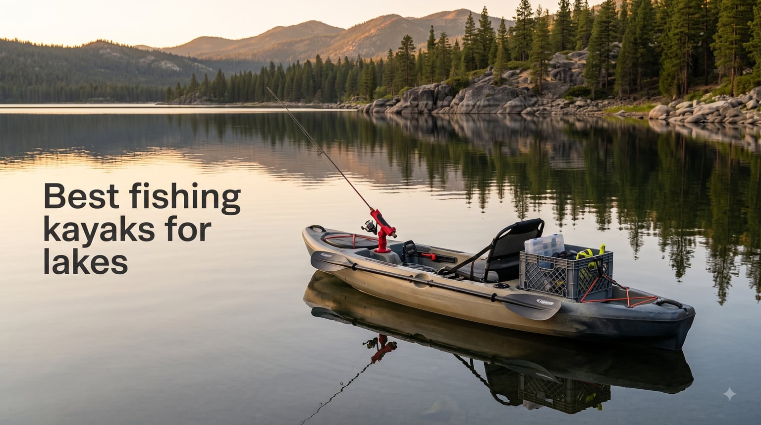 Best fishing kayaks for lakes
