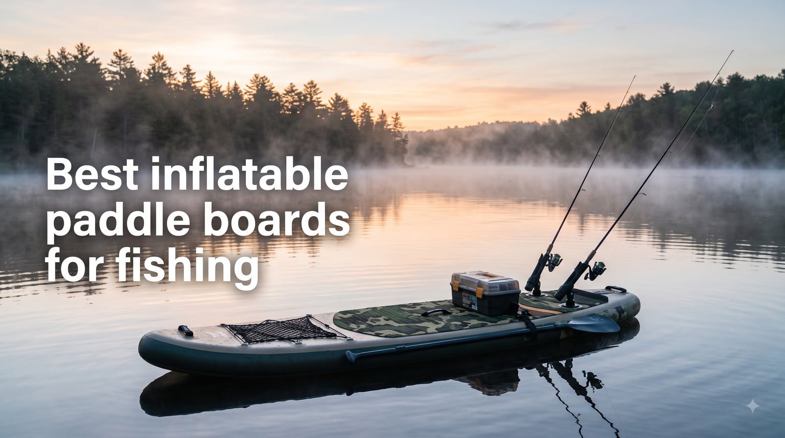 Best inflatable paddle boards for fishing