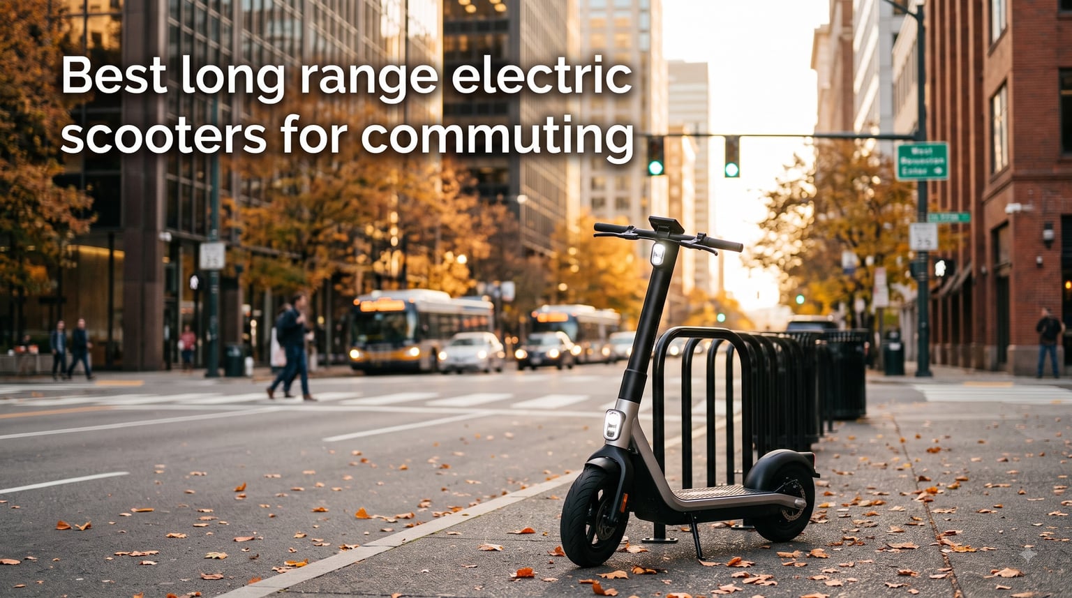Best long range electric scooters for commuting