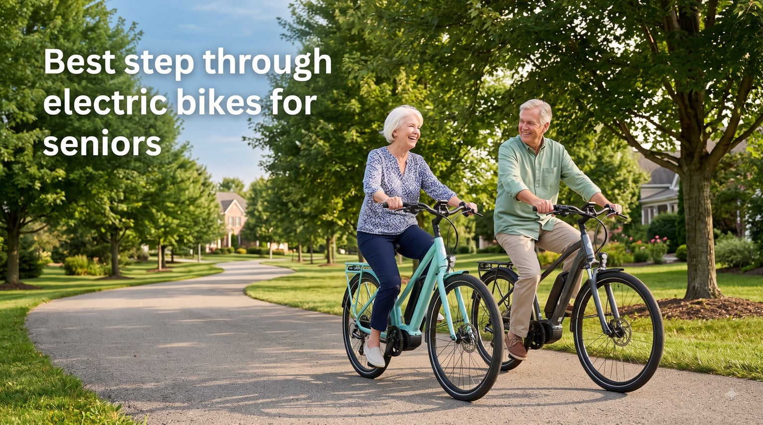 Best step through electric bikes for seniors