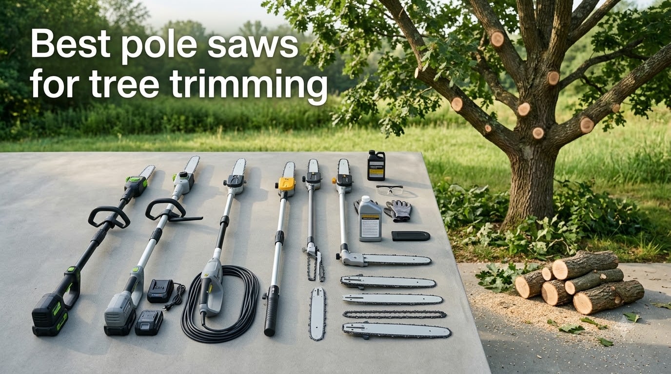 Best pole saws for tree trimming