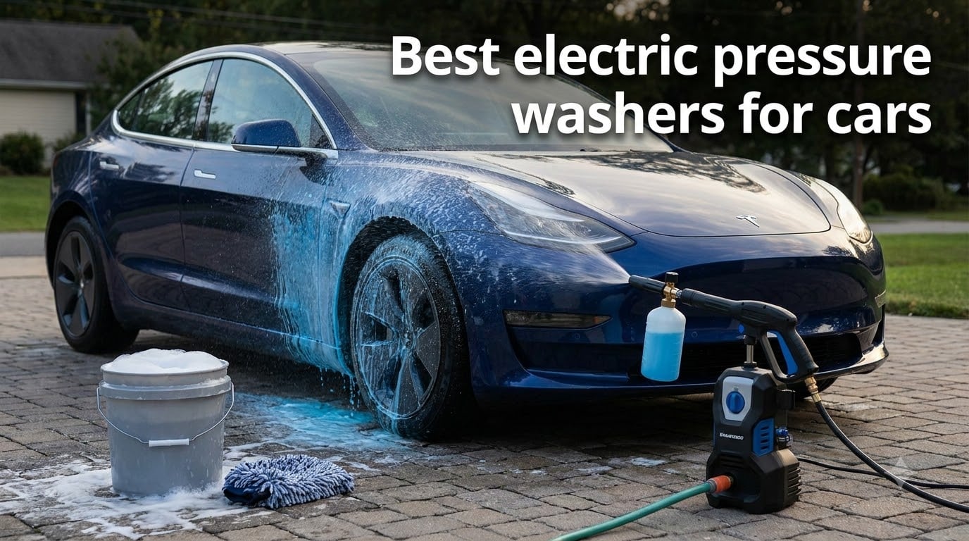 Best electric pressure washers for cars