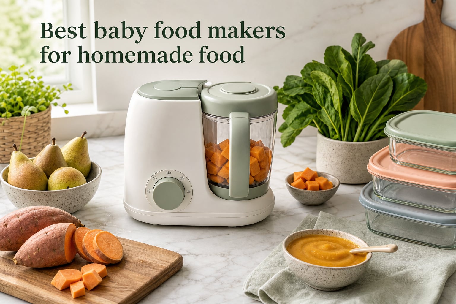 Best baby food makers for homemade food