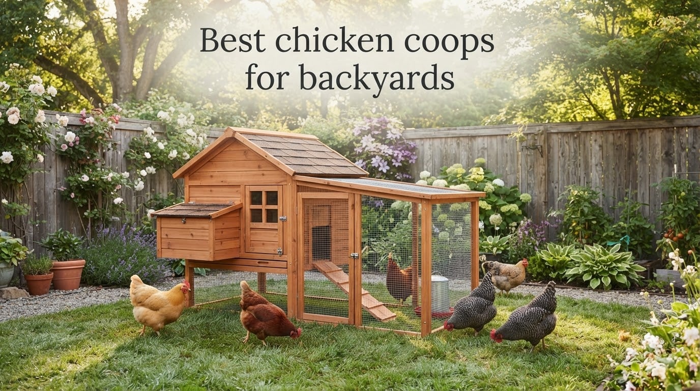 Best chicken coops for backyards