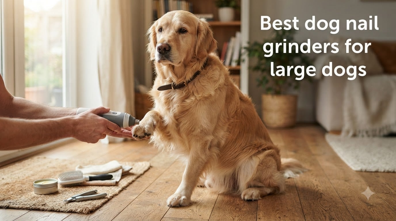 Best dog nail grinders for large dogs