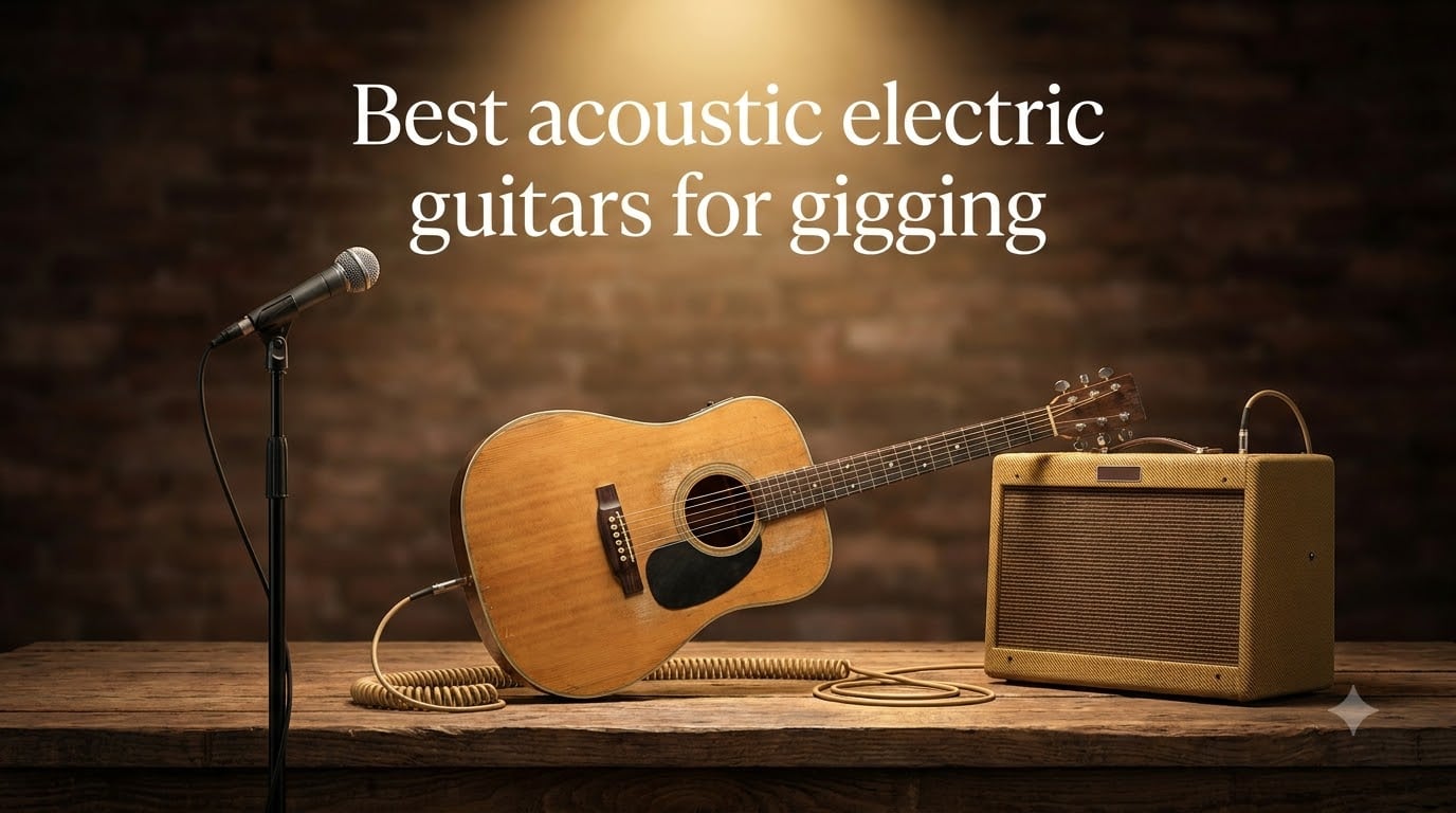 Best acoustic electric guitars for gigging
