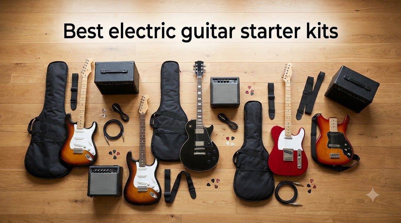 Best electric guitar starter kits