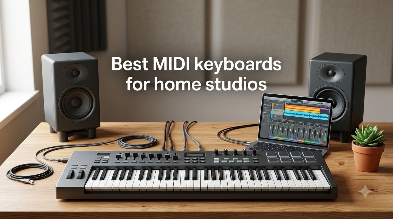 Best MIDI keyboards for home studios