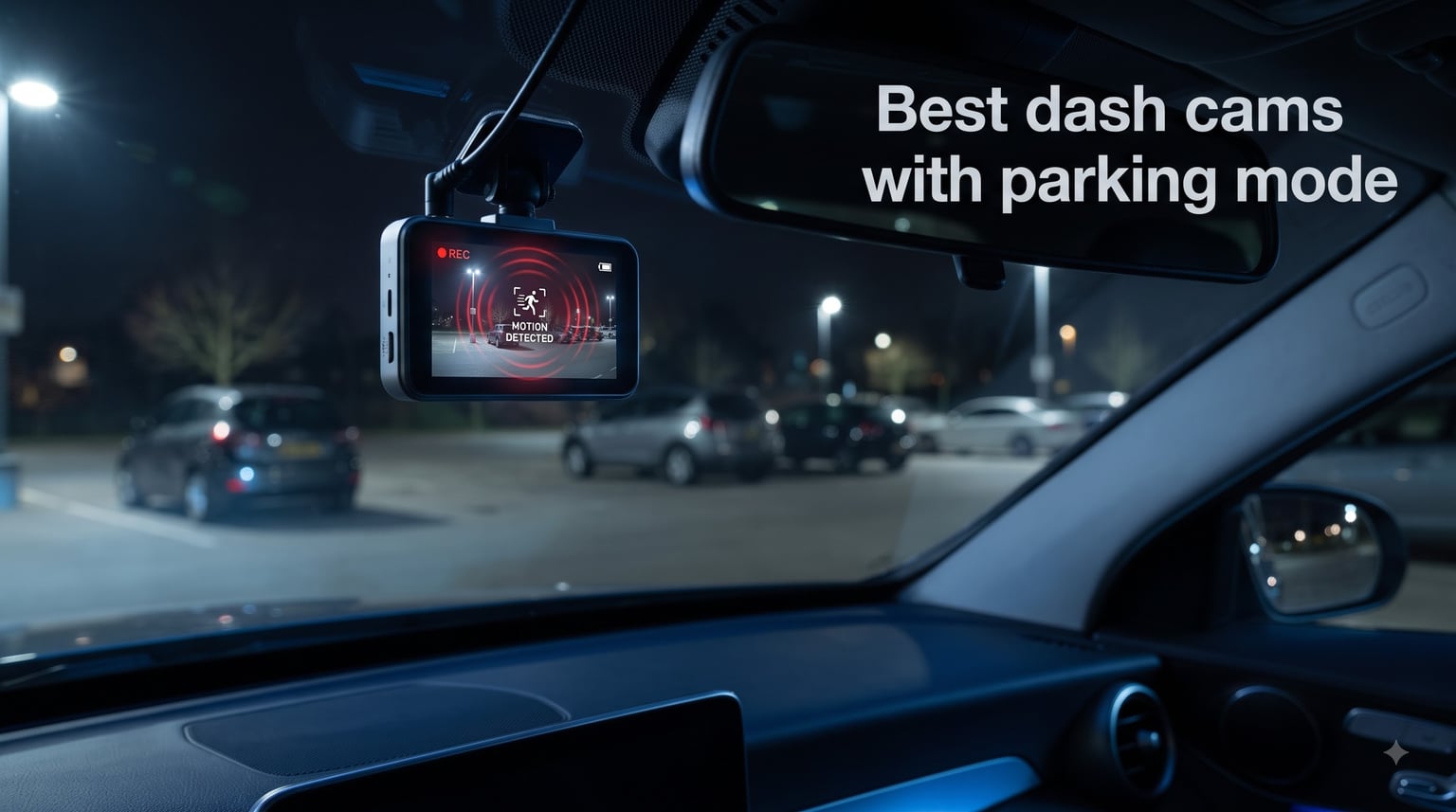 Best dash cams with parking mode