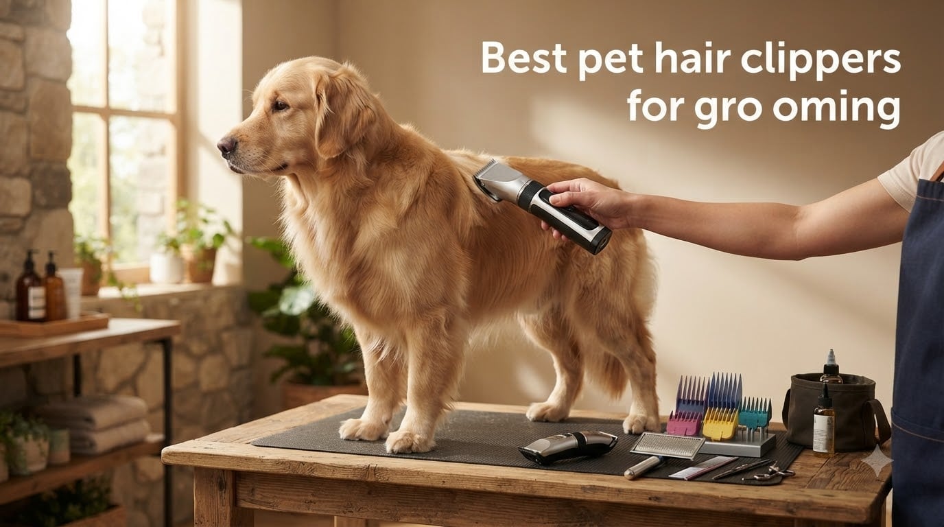 Best pet hair clippers for grooming