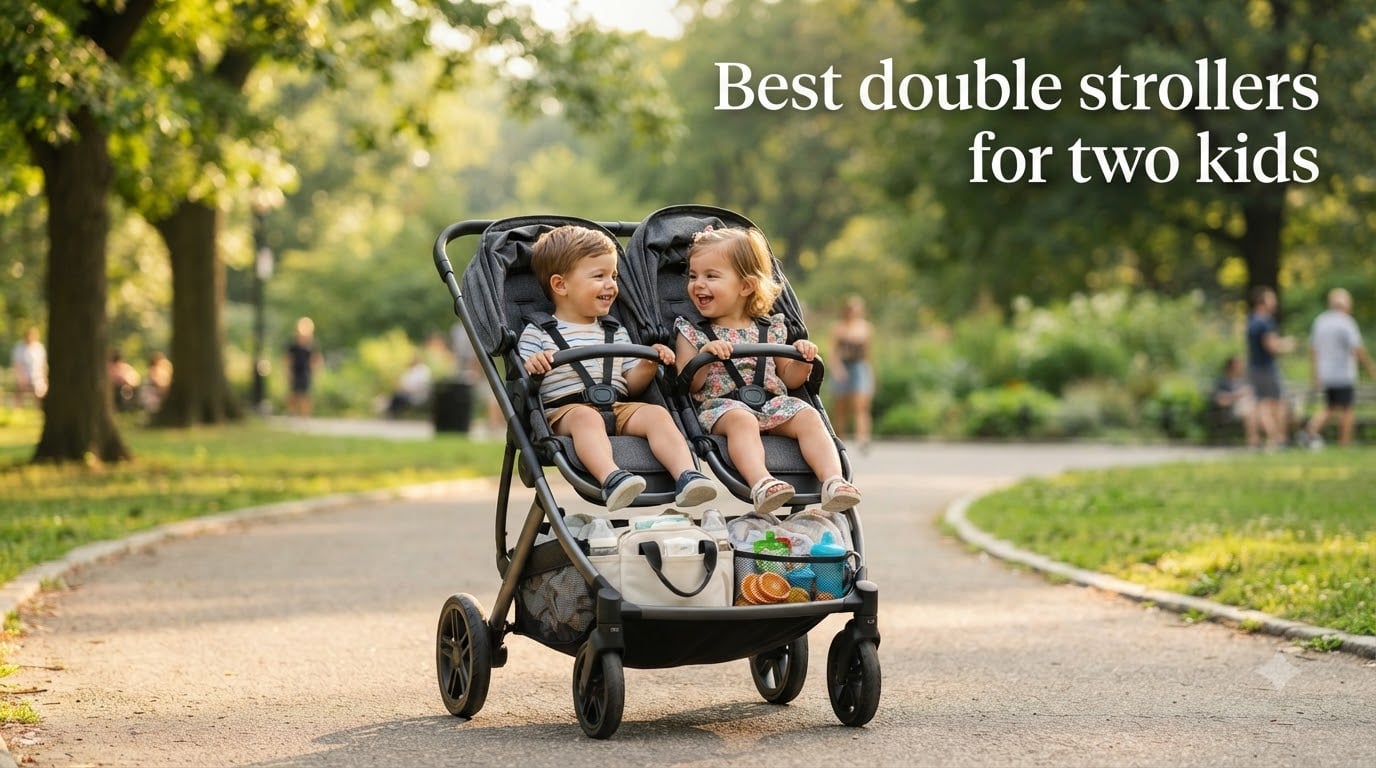 Best double strollers for two kids