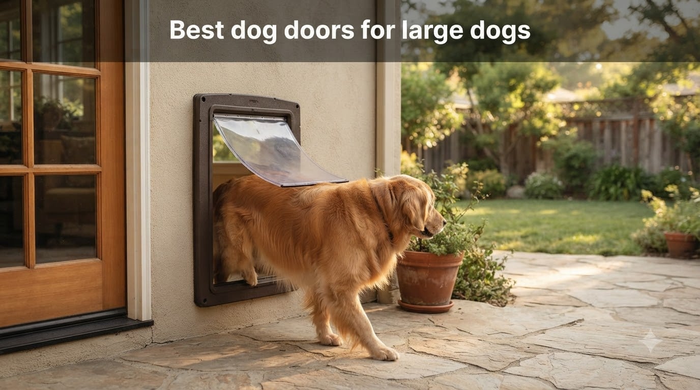 Best dog doors for large dogs