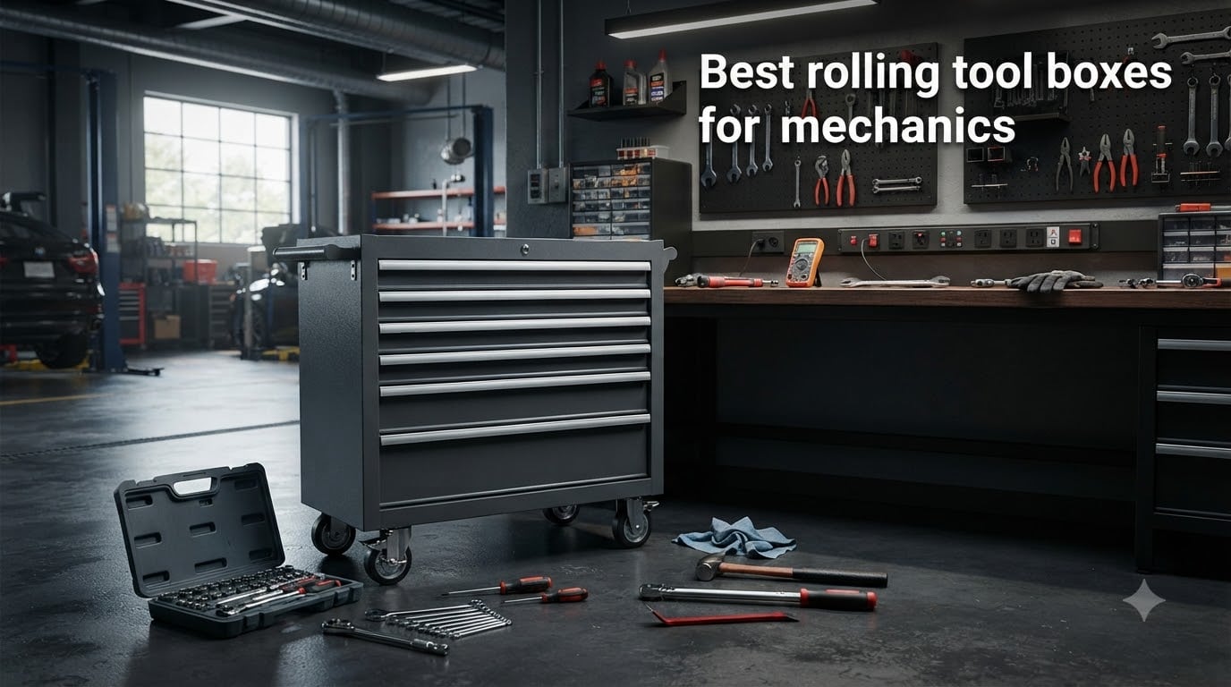 Best rolling tool boxes for mechanics