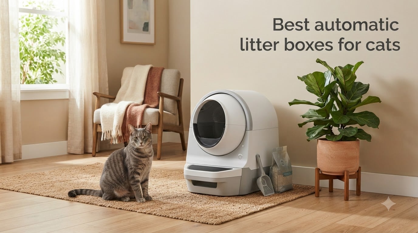 Best automatic litter boxes for cats