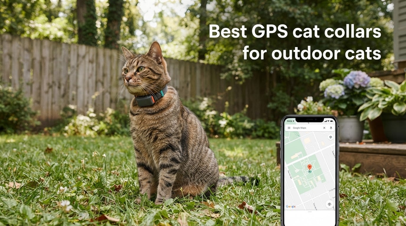 Best GPS cat collars for outdoor cats