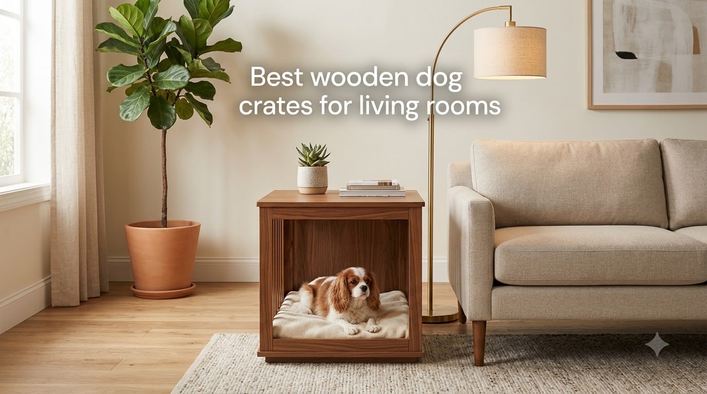 Best wooden dog crates for living rooms
