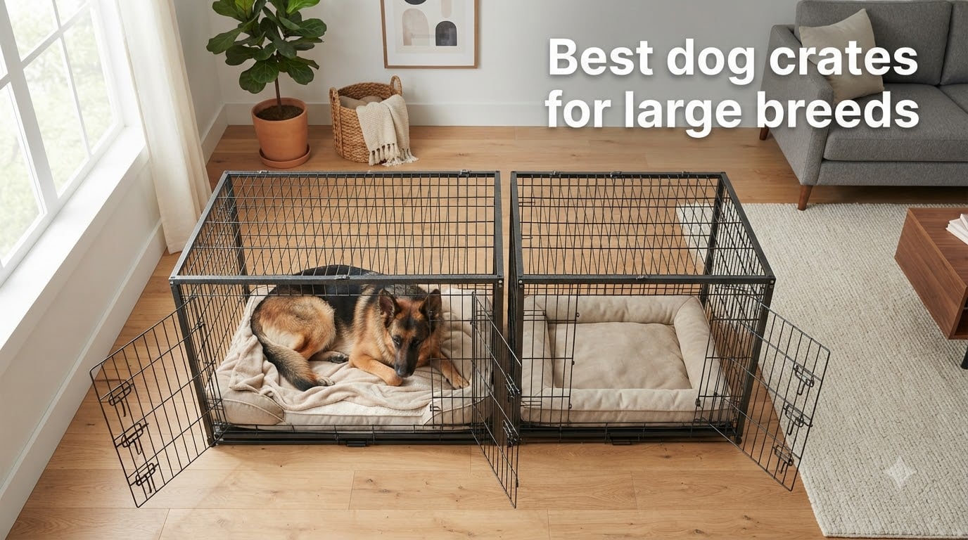 Best dog crates for large breeds