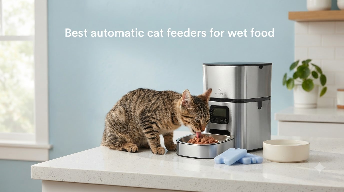 Best automatic cat feeders for wet food