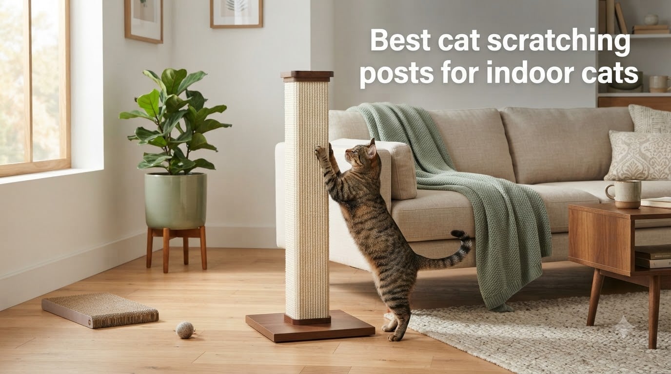 Best cat scratching posts for indoor cats