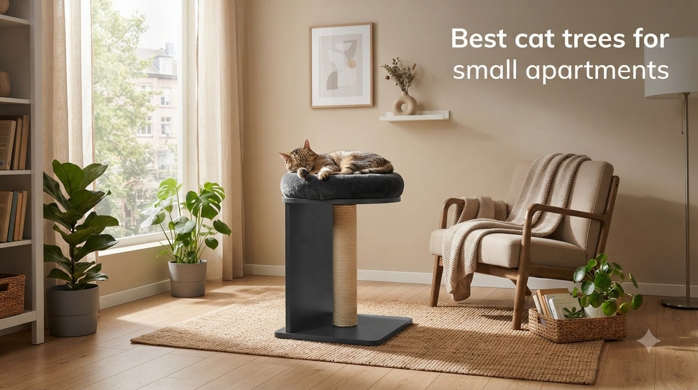 Best cat trees for small apartments