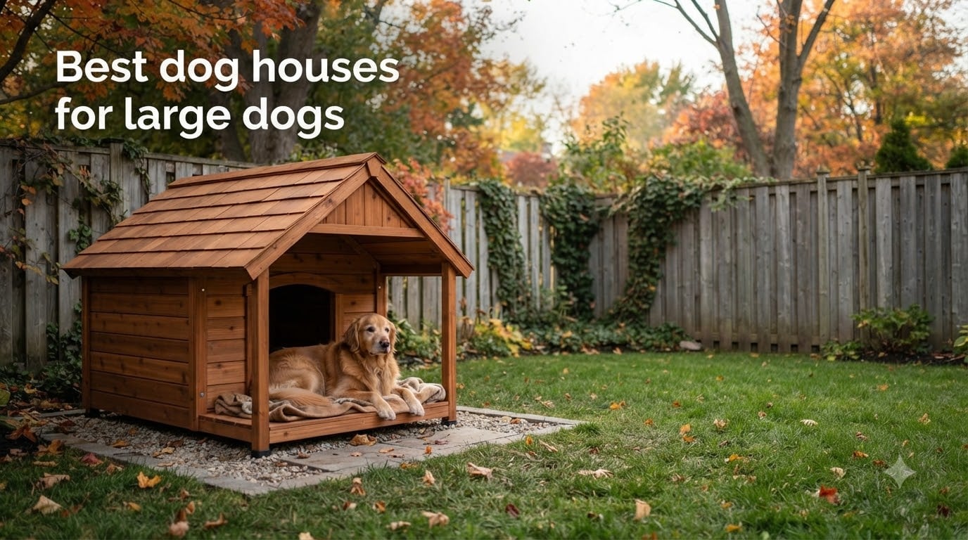 Best dog houses for large dogs