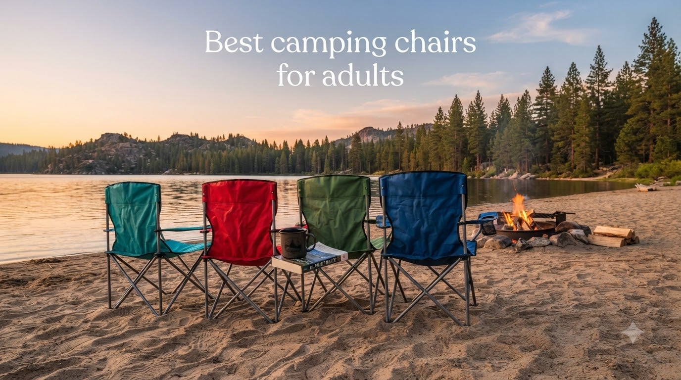 Best camping chairs for adults