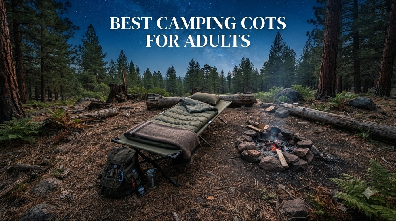 Best camping cots for adults
