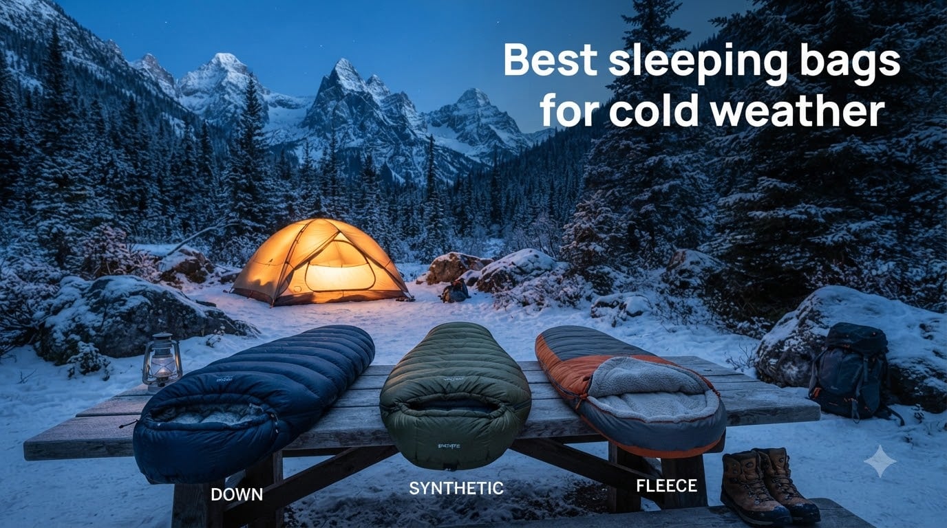 Best sleeping bags for cold weather