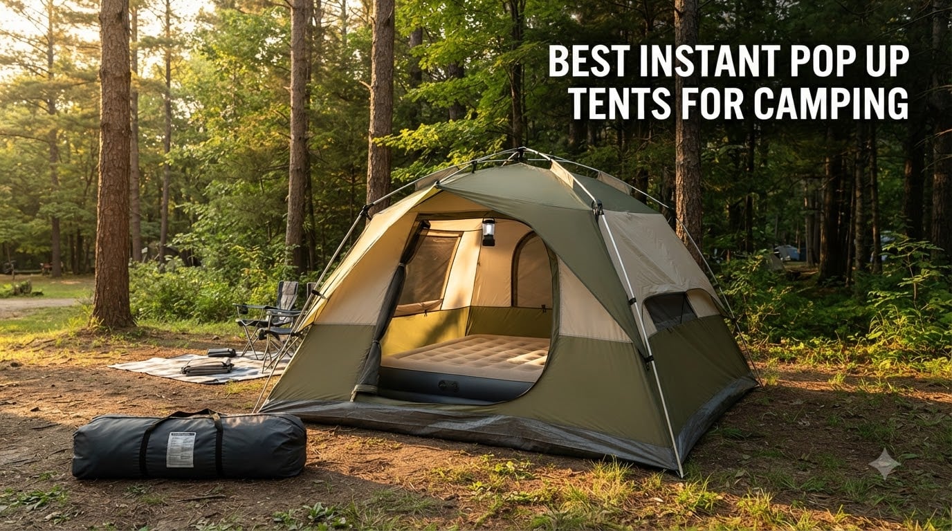 Best instant pop up tents for camping