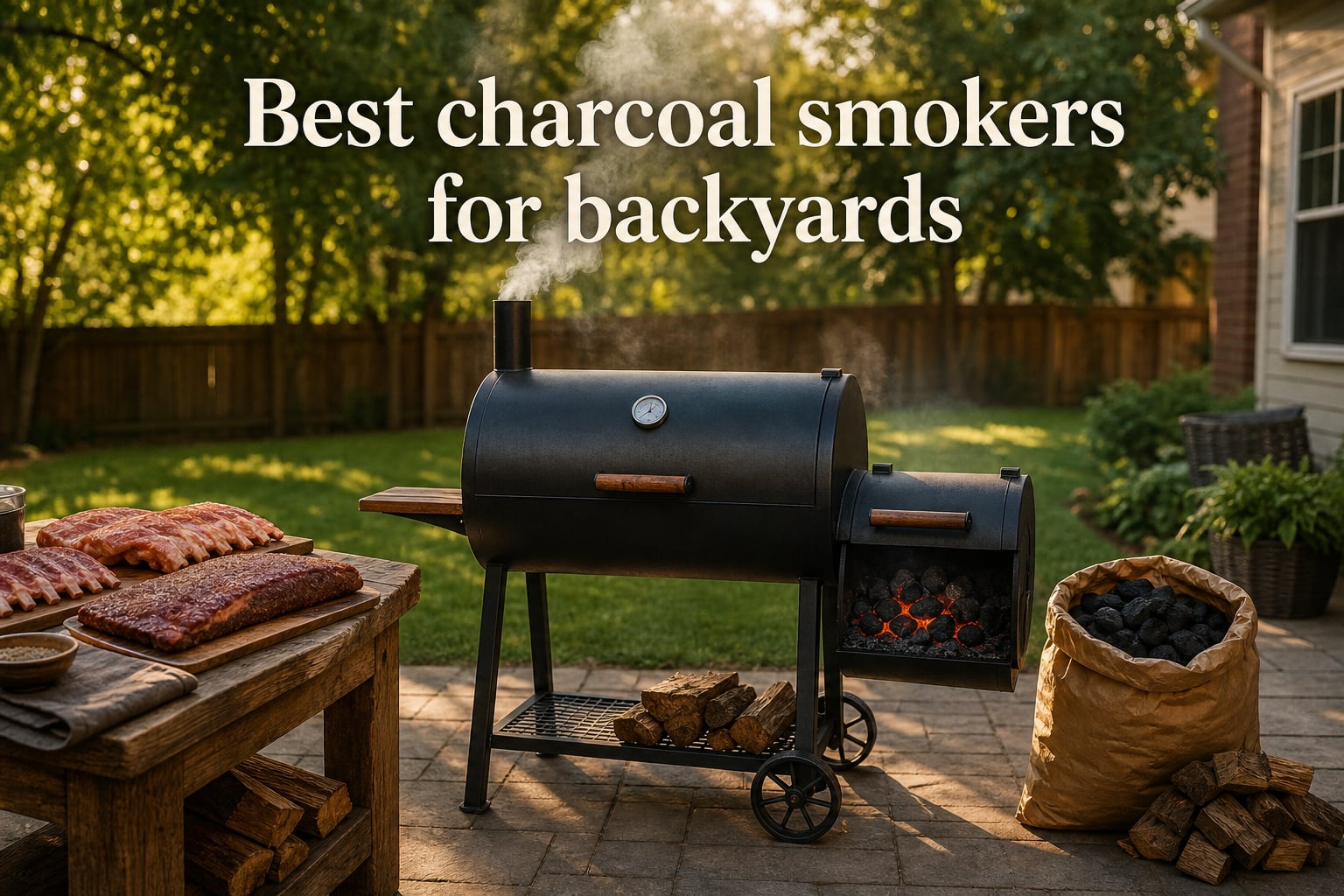 Best charcoal smokers for backyards