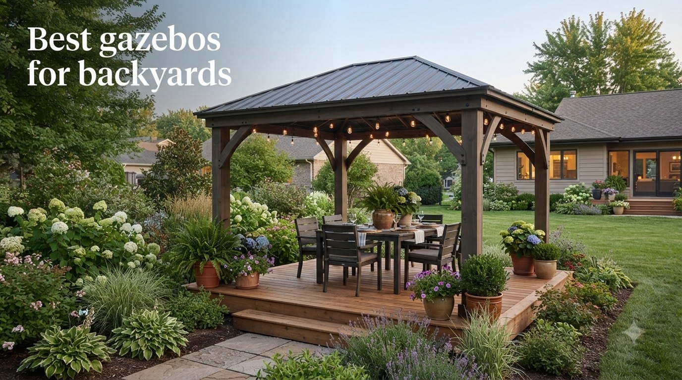 Best gazebos for backyards