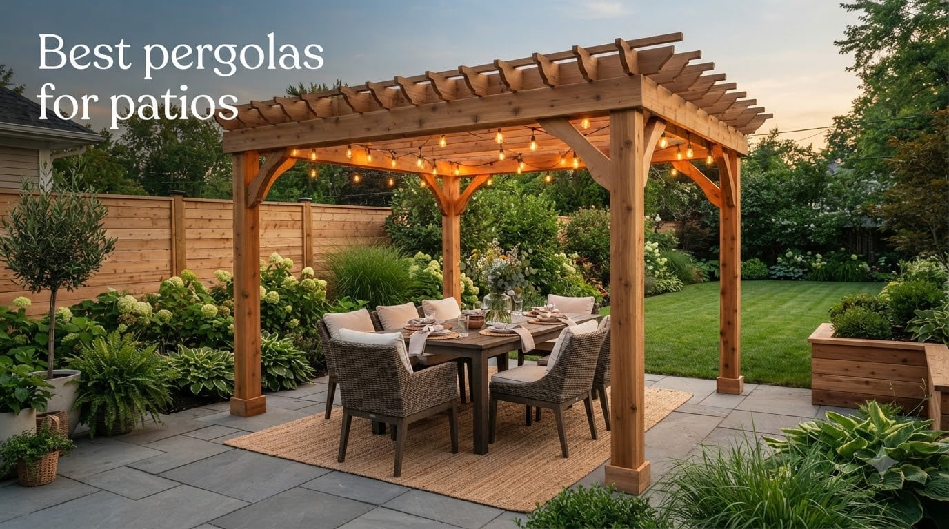Best pergolas for patios