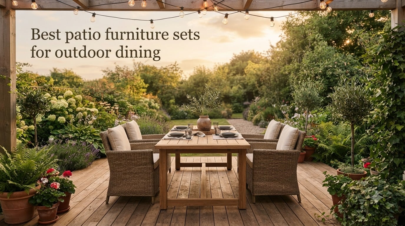 Best patio furniture sets for outdoor dining