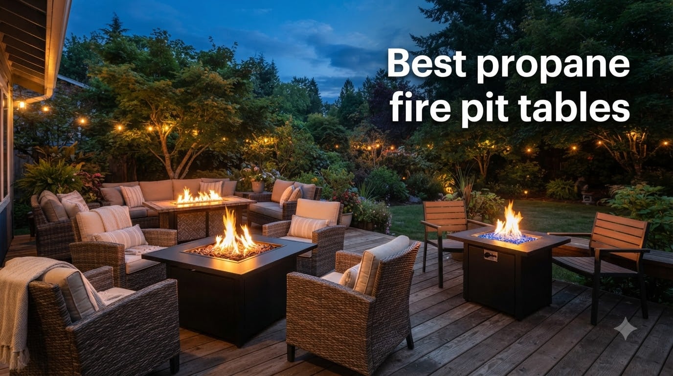 Best propane fire pit tables