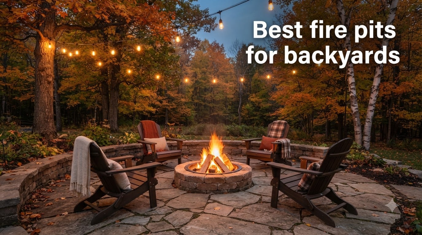 Best fire pits for backyards