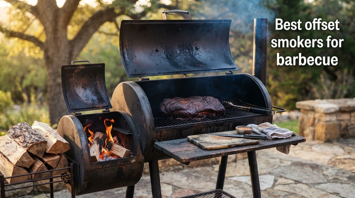 Best offset smokers for barbecue