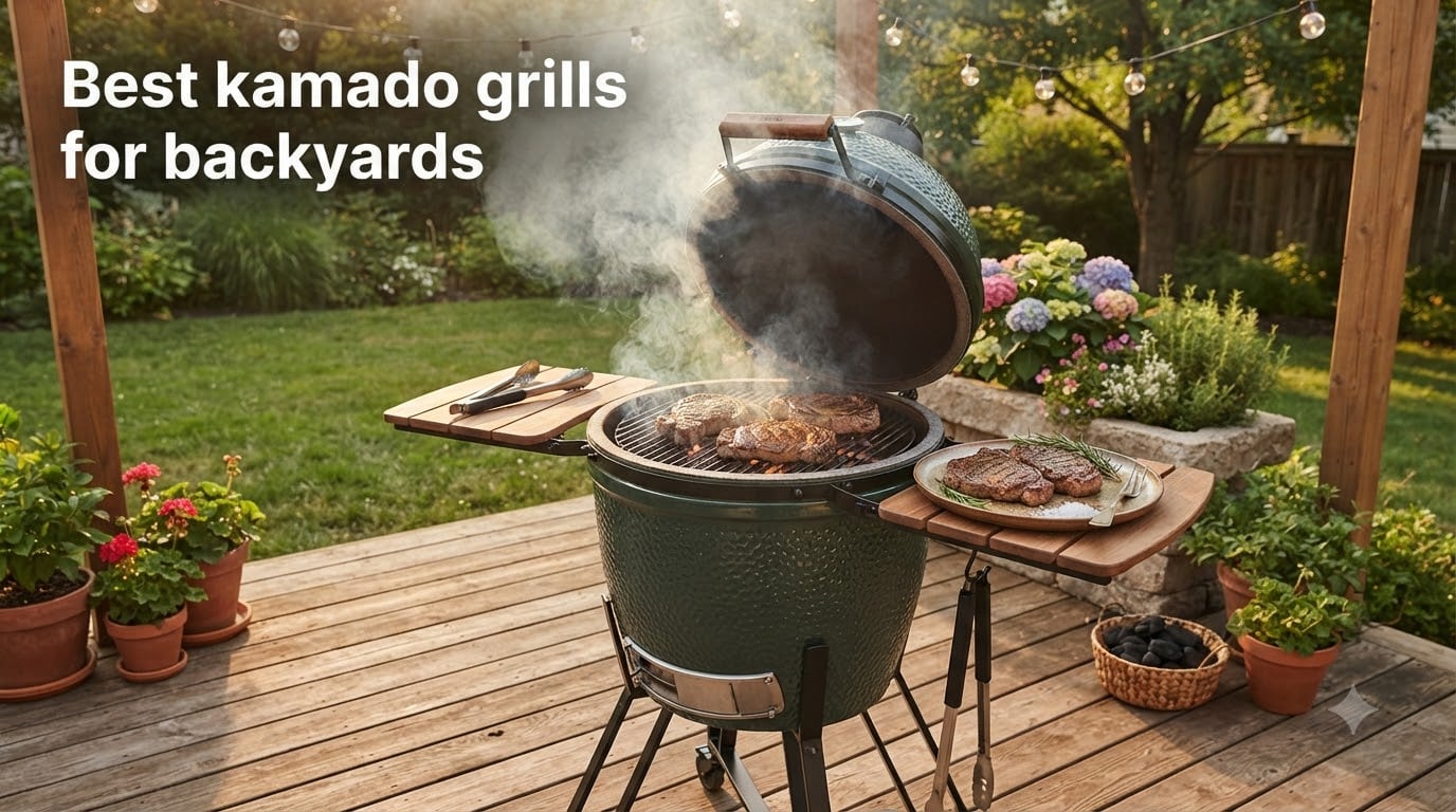 Best kamado grills for backyards