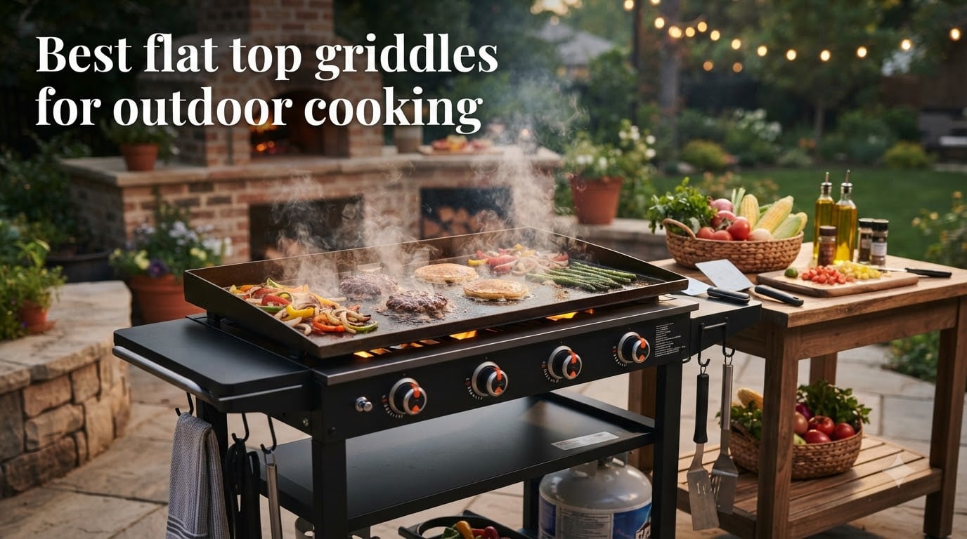 Best flat top griddles for outdoor cooking