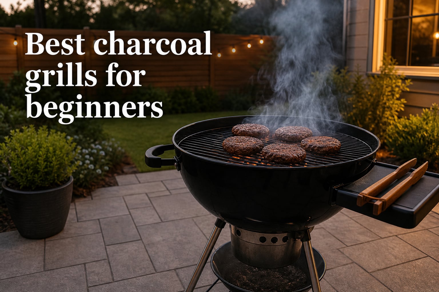 Best charcoal grills for beginners