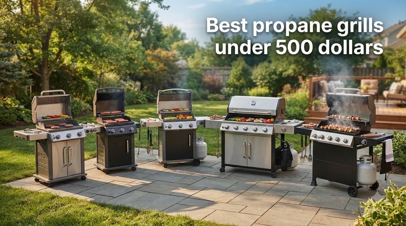 Best propane grills under 500 dollars