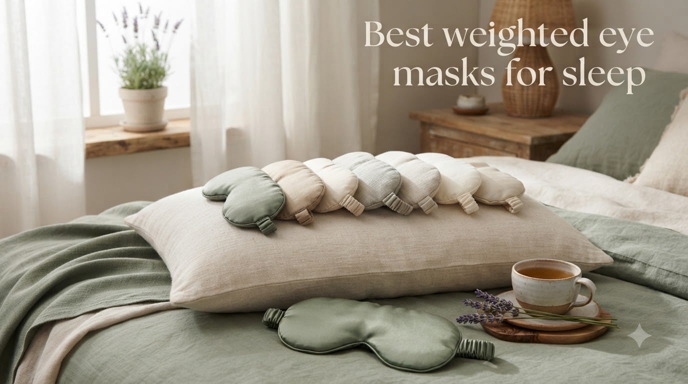 Best weighted eye masks for sleep