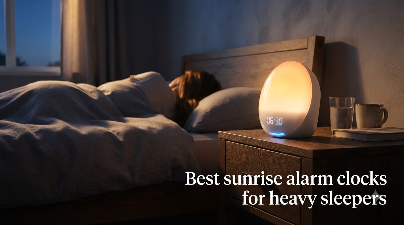 Best sunrise alarm clocks for heavy sleepers