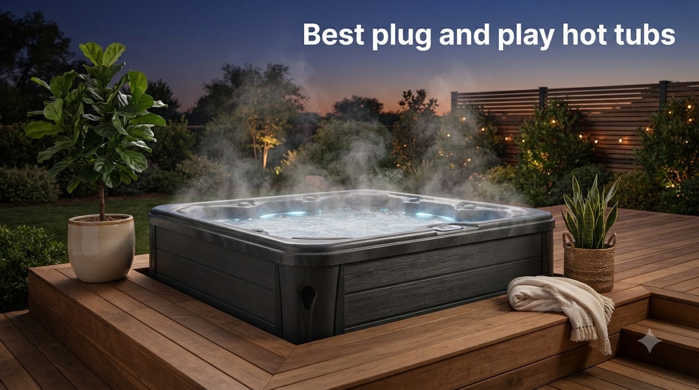 Best plug and play hot tubs