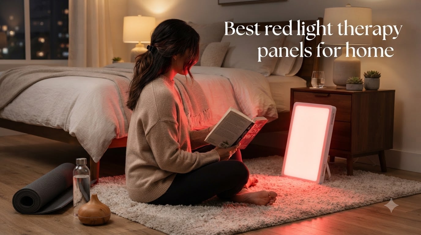Best red light therapy panels for home